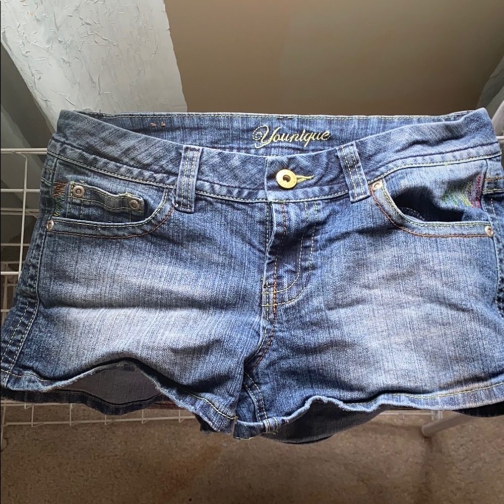 Jean shorts , juniors